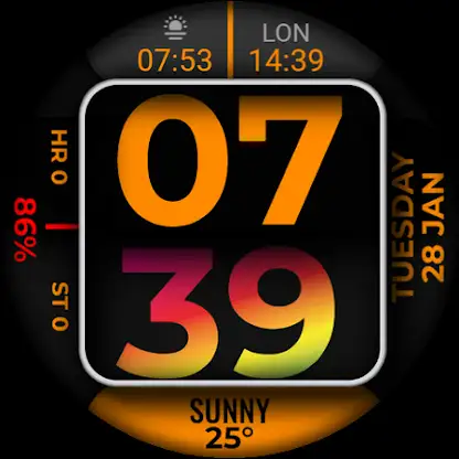 Watch Face FR2 screenshot 5