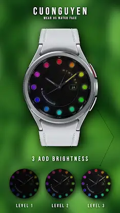 Watch face Neon Plus screenshot 2