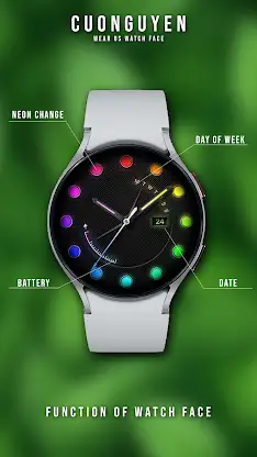 Watch face Neon Plus screenshot 3