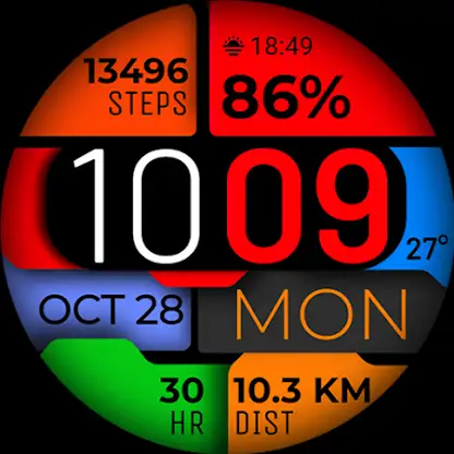 Watch Face WF108 screenshot 10