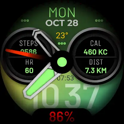 Watch Face WF110 screenshot 8