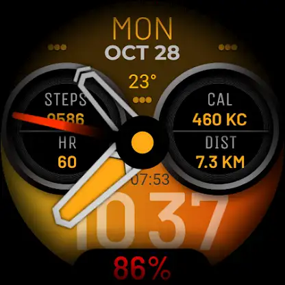Watch Face WF110 screenshot 10