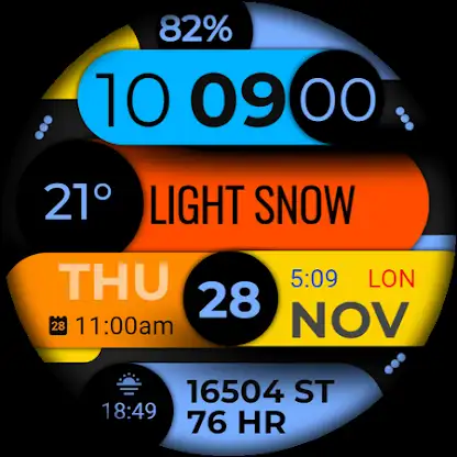 Watch Face WF116 screenshot 9