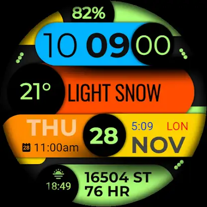 Watch Face WF116 screenshot 7