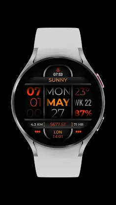 Watch Face WF117 screenshot 2