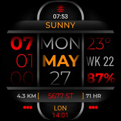 Watch Face WF117 screenshot 4
