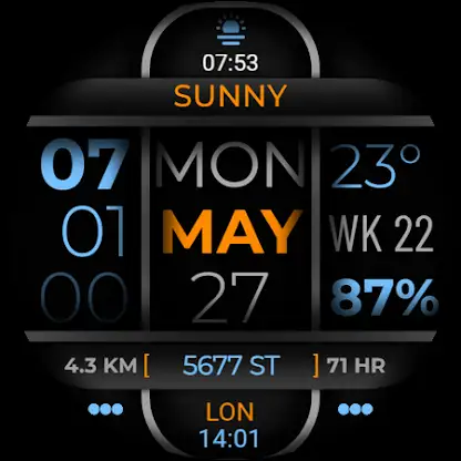 Watch Face WF117 screenshot 10