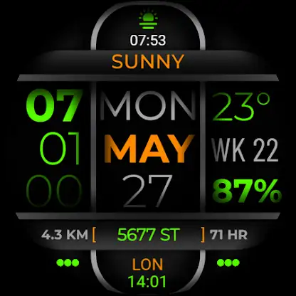 Watch Face WF117 screenshot 6