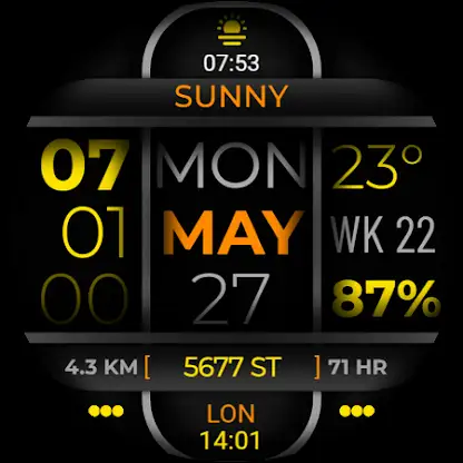 Watch Face WF117 screenshot 5