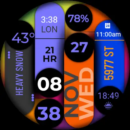Watch Face WF118 screenshot 10