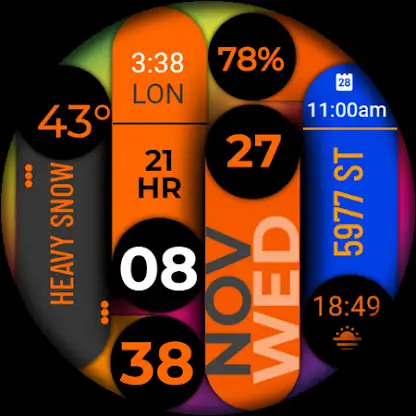 Watch Face WF118 screenshot 6