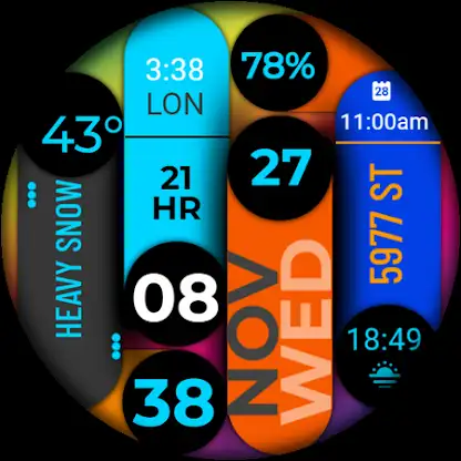 Watch Face WF118 screenshot 3