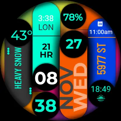Watch Face WF118 screenshot 4