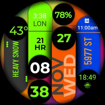 Watch Face WF118 screenshot 7