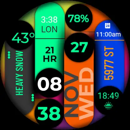Watch Face WF118 screenshot 5