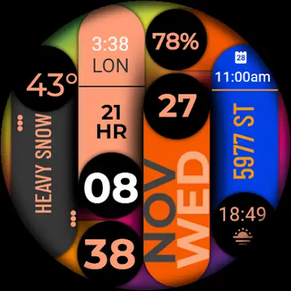 Watch Face WF118 screenshot 9