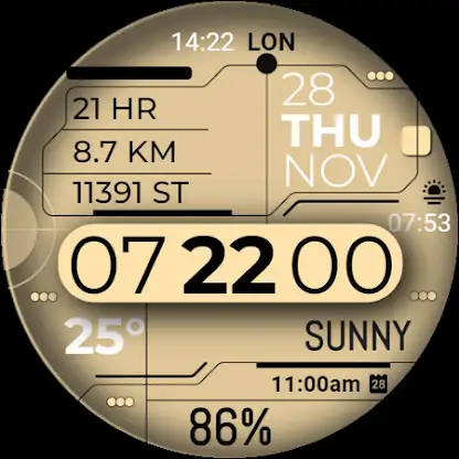 Watch Face WF119 screenshot 6