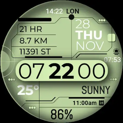 Watch Face WF119 screenshot 9