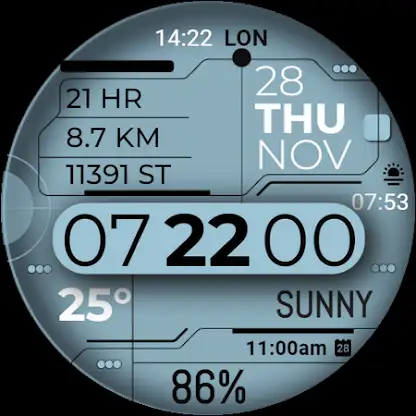 Watch Face WF119 screenshot 7