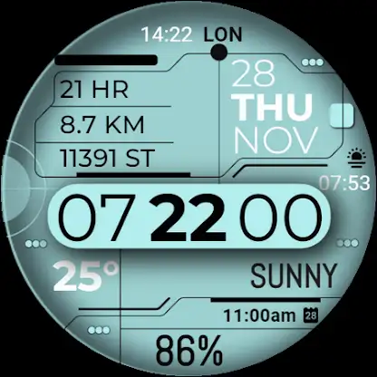 Watch Face WF119 screenshot 5