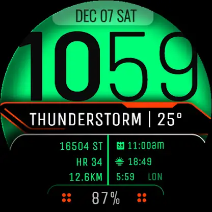 Watch Face WF121 screenshot 5