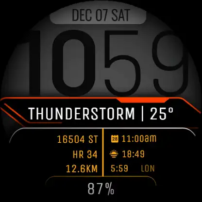 Watch Face WF121 screenshot 10
