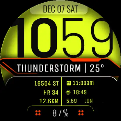 Watch Face WF121 screenshot 6