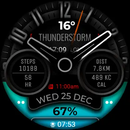 Watch Face WF122 screenshot 8