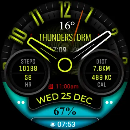 Watch Face WF122 screenshot 6