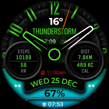 Watch Face WF122 screenshot 5