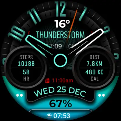 Watch Face WF122 screenshot 9
