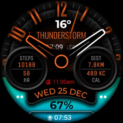 Watch Face WF122 screenshot 4