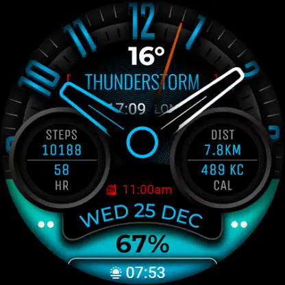 Watch Face WF122 screenshot 3
