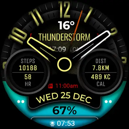 Watch Face WF122 screenshot 10