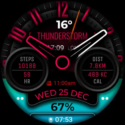 Watch Face WF122 screenshot 7