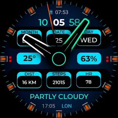 Watch Face WF123 screenshot 4