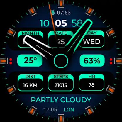 Watch Face WF123 screenshot 7