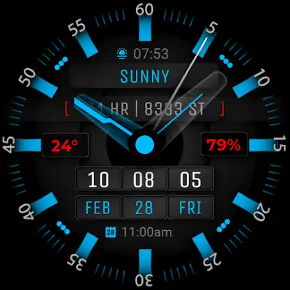 Watch Face WF128 screenshot 6