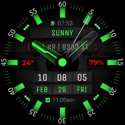 Watch Face WF128 screenshot 10