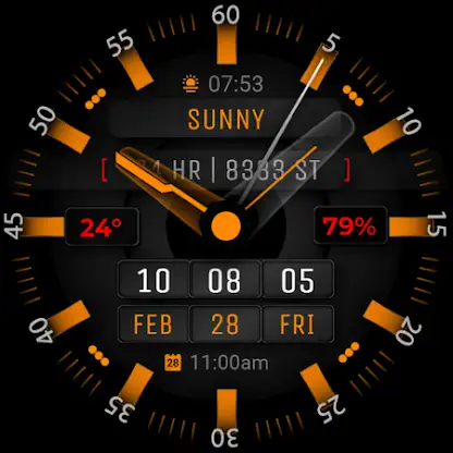 Watch Face WF128 screenshot 5