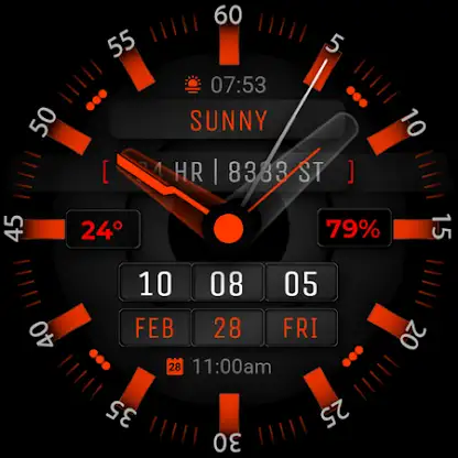 Watch Face WF128 screenshot 3
