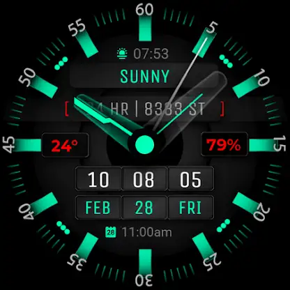 Watch Face WF128 screenshot 8