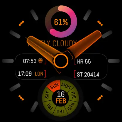 Watch Face WF129 screenshot 6