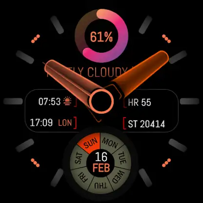 Watch Face WF129 screenshot 10