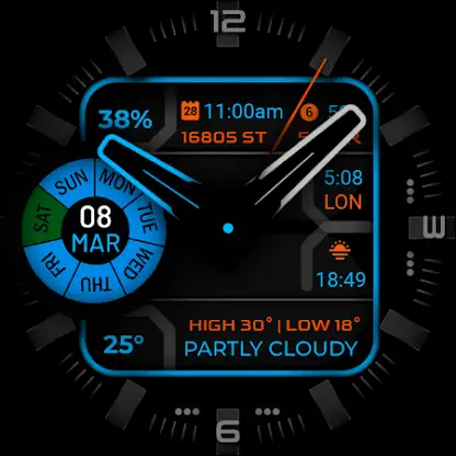Watch Face WF132 screenshot 3