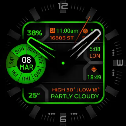 Watch Face WF132 screenshot 6