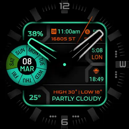 Watch Face WF132 screenshot 9