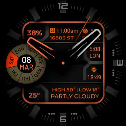 Watch Face WF132 screenshot 8