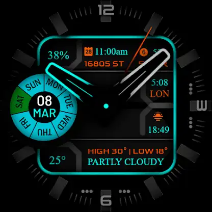 Watch Face WF132 screenshot 4