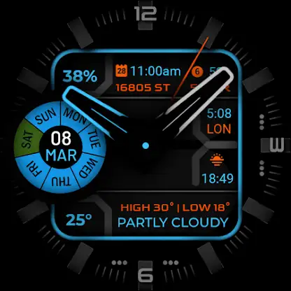 Watch Face WF132 screenshot 10